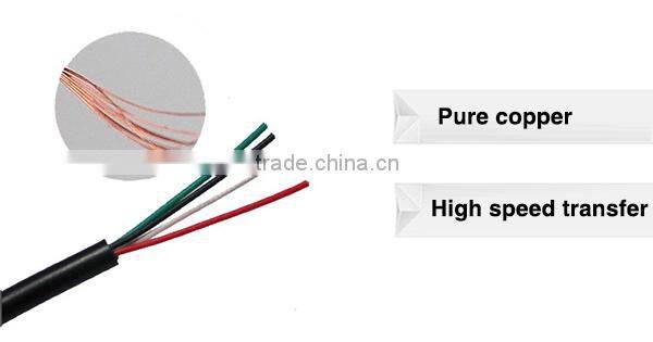 Colorful micro USB cable Wholesale nylon braided usb charger cable for samsung