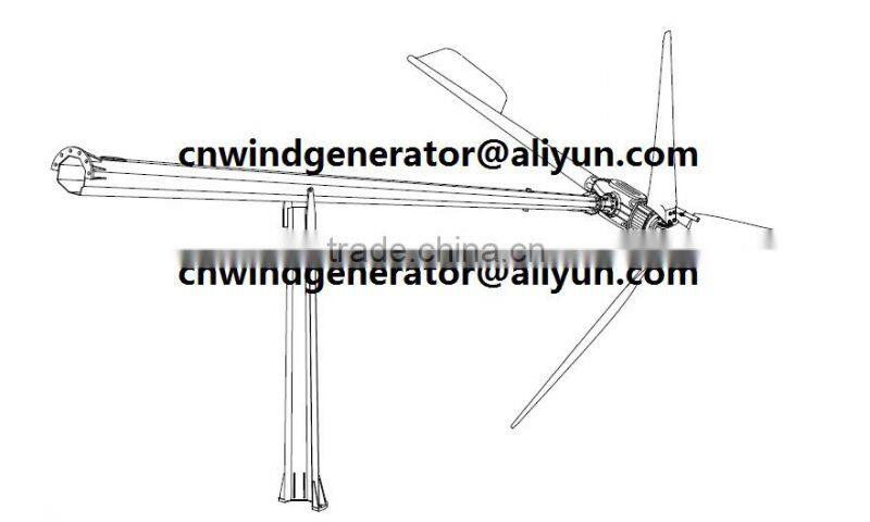 HOME WIND POWER! 3kw 5kw wind turbine generator for home use, free energy generator, aerogenerator 3kw 5kw