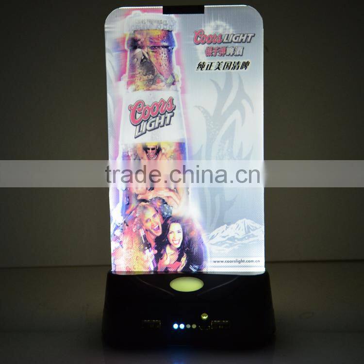 New LED Edgelight wine price list