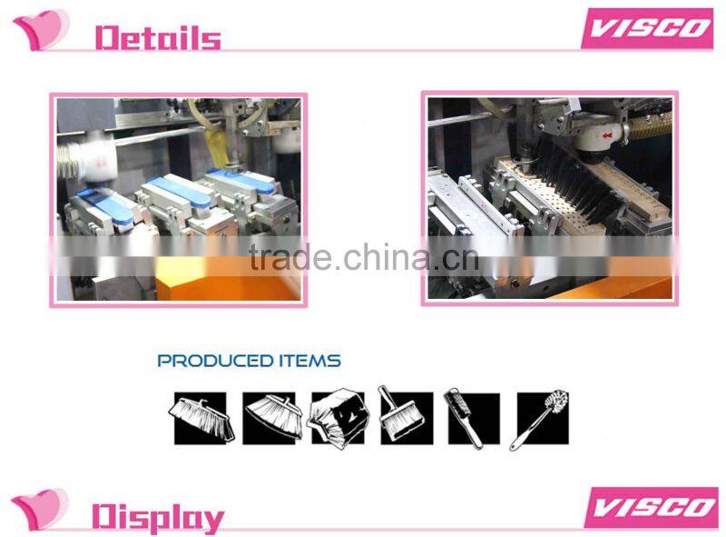 high speed CNC broom and brush making machines, 6 axes drilling and filling machine