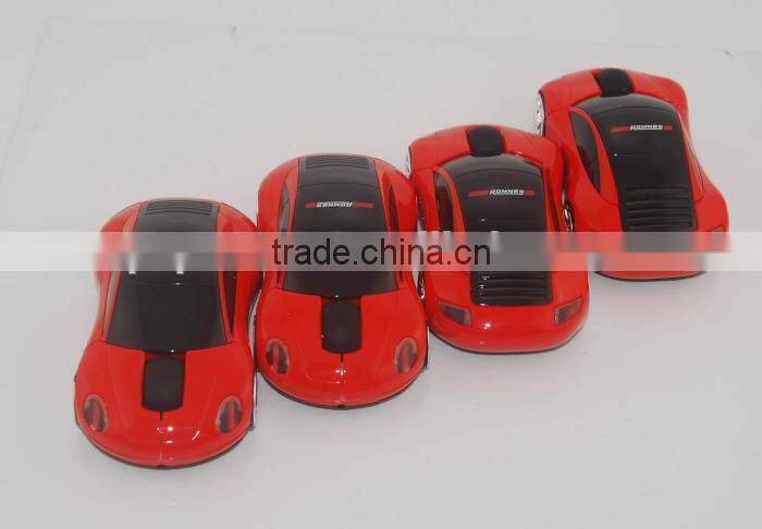 Customized Promotional Gift Laptop 2.4G wireless Car Shape Mouse