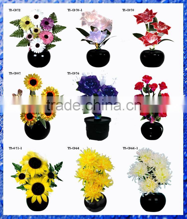 Color Changing LED Fiber Optic Mini Butterfly Light