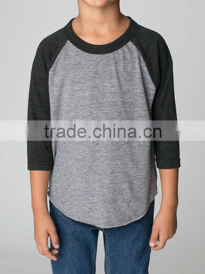 Good quality exquisite design 3/4 sleeve boys pant shirts for MOQ 50pcs