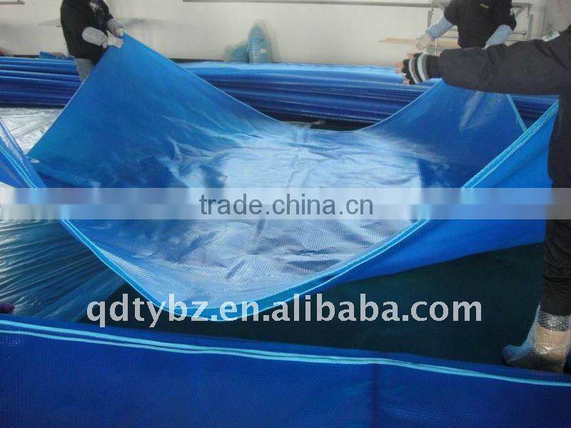 Swimming pool bubble sheets