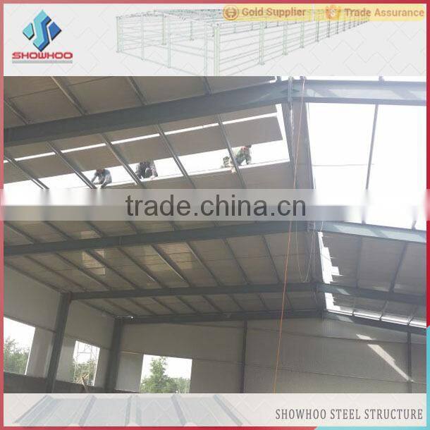 construction design steel frme two story steel structure warehouse