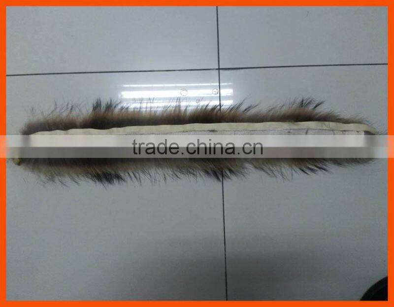 good quality raccoon fur trimming strips