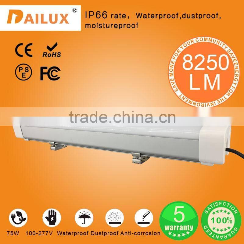 IP65 100w round led high bay light with UL DLC list waterproof lighting fixtures