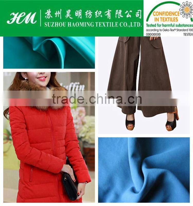 100 polyester micropeach fabric for apron fabric