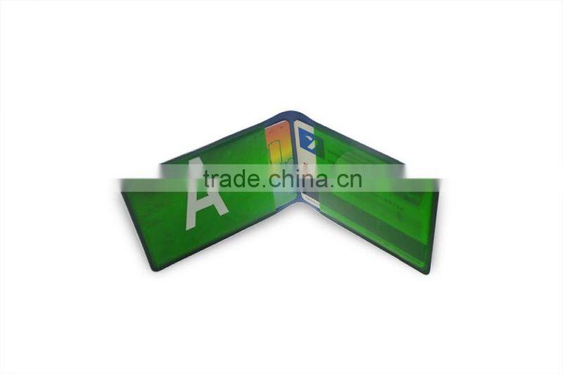 Customized Soft PVC Card Holder with Logo