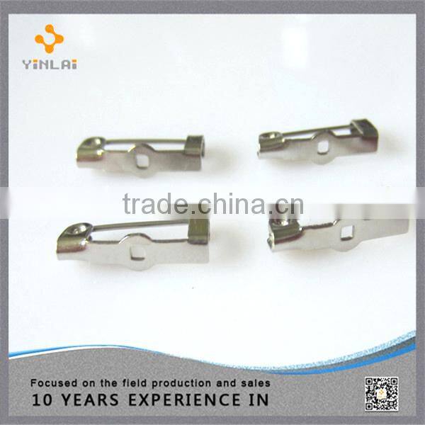 1.5cm Nickel Plated Metal Safety Pins (SP002)