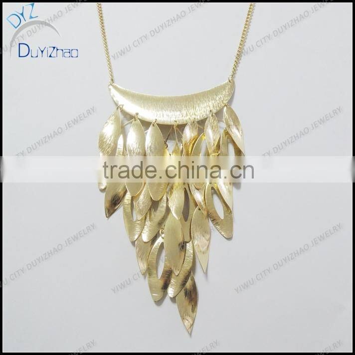 New arrival Silver Tassel Necklace,artificial long chain necklace