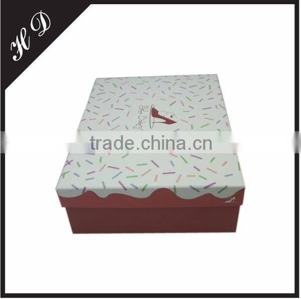 Printed Cardboard Shoe Box Wholesale