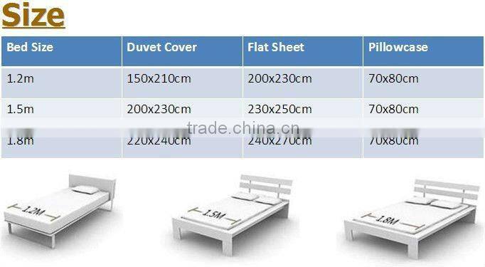 60s cotton satin stripes complete bed set 4pcs comforter cover set