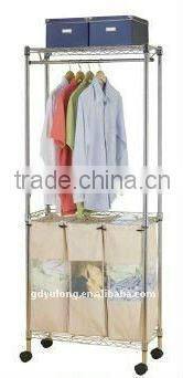2014 China Manufacture Bedroom Furniture Non woven Fabric Wardrobe