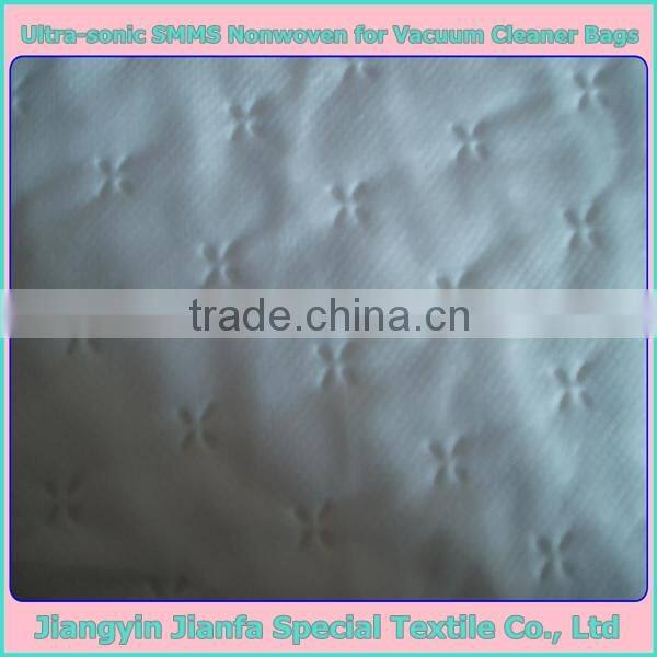 Oval Pattern Ultra-sonic SMS nonwoven for Vacuum Cleaner Bags
