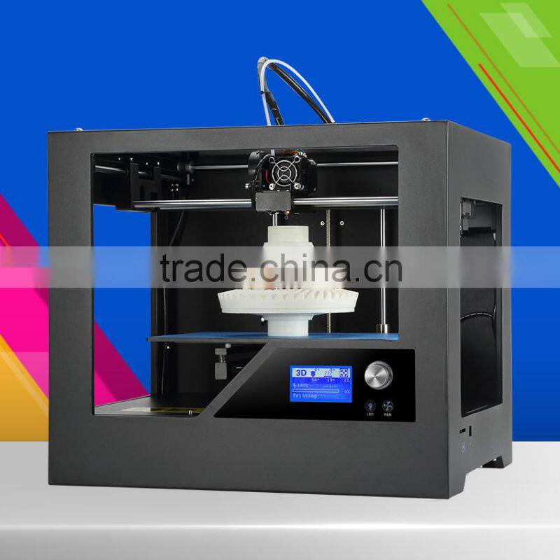2015 New design hot style desktop SD card 3D printer PLA/ABS printer home office industrial 3D printing machine for sale