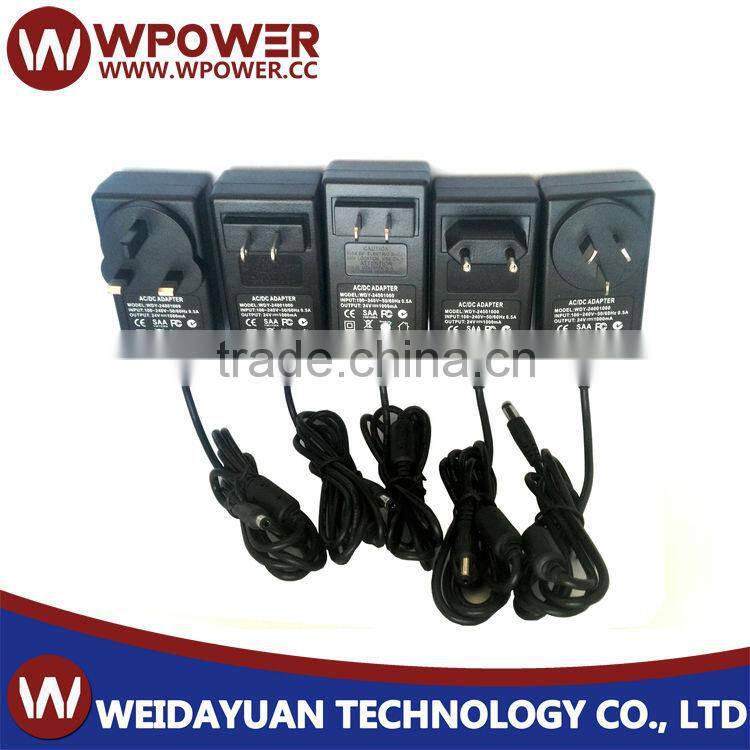 9V 2A dc Power Supply adapter with CE for instruments
