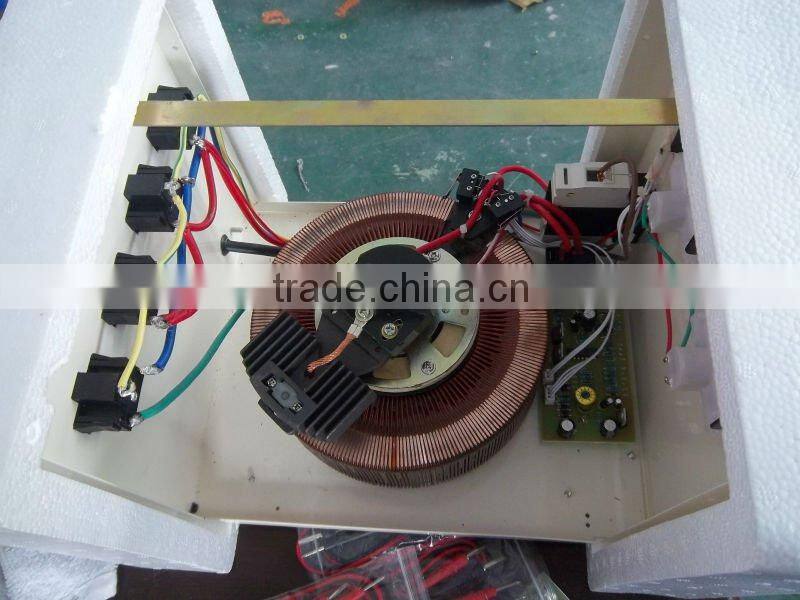 SVC 5000va servo automatic voltage regulator