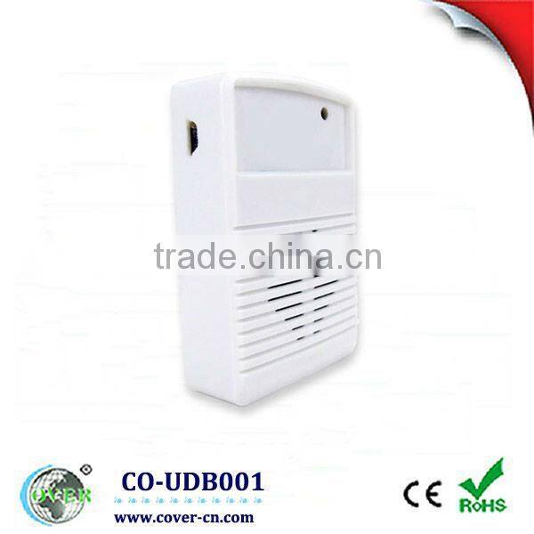 Motion sensor sounding box,NEWEST,body sensor/tempure sensor souding box/USB port