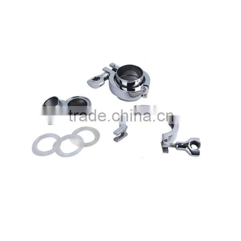 SS304 and SS316L stainless steel pipe clamp ferrule