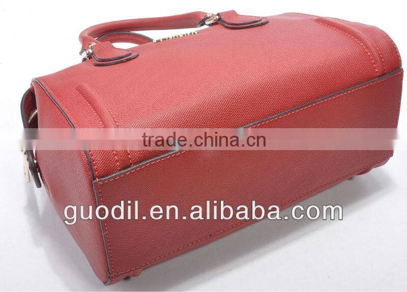 New design fashion genuine leather handbag