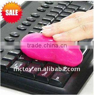 2016 popular hot sale clean putty colurful magic effective keyboard putty noise putty