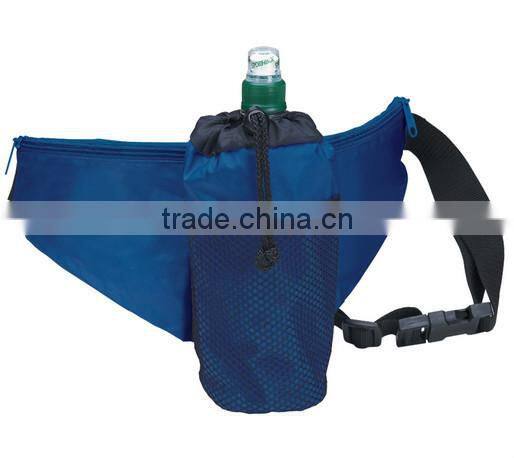 Hot Sale Nylon Fanny Pack With Insulated Bottle Holder