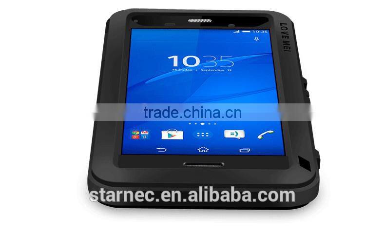 Love Mei Cell Phone Case Gorilla Glass Waterproof Case Cover For Sony Xperia Z3