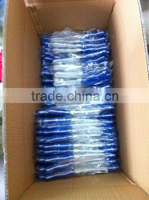 Rugby ball shaped Football sports fans plastic hand clapper