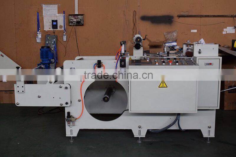 automatic roll to sheet paper foil aluminium foil cutter