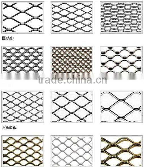 Factory direct steel sheet heavy duty galvanized stretch protecting metal screen wire mesh, expanded metal wire mesh
