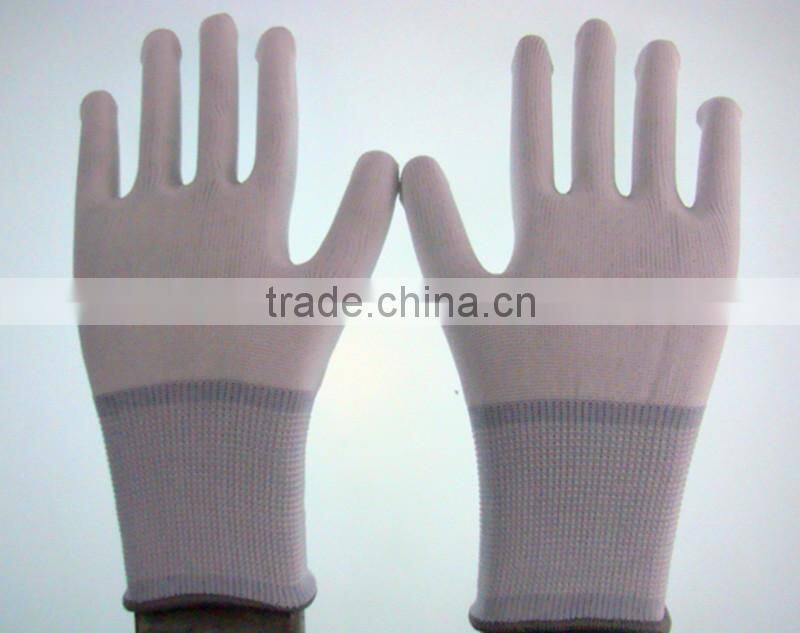 nylon glove white