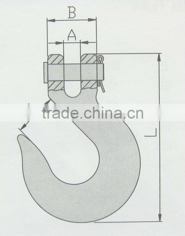 clevis slip hook