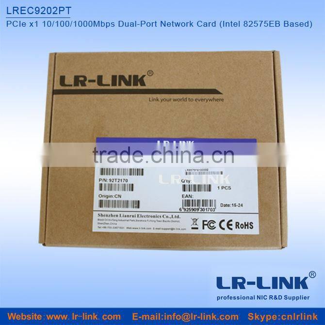 PCIe x1 Intel 82575 Dual port PCI Network Card