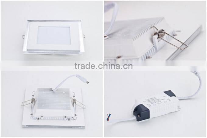 square Glass Panel light