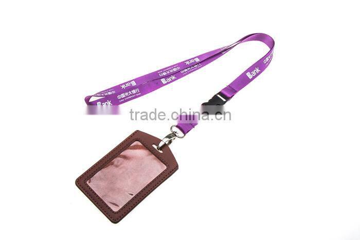 Cute Design Id Wallet Lanyards Solid Color China Wholesale