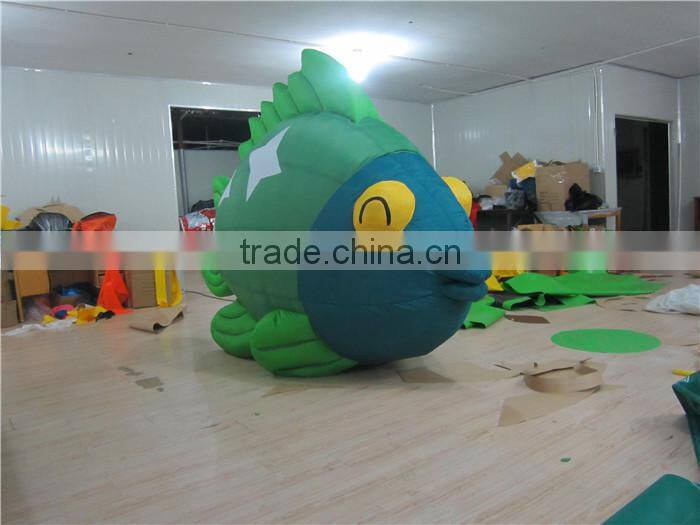 Best quality inflatable fish model for kids