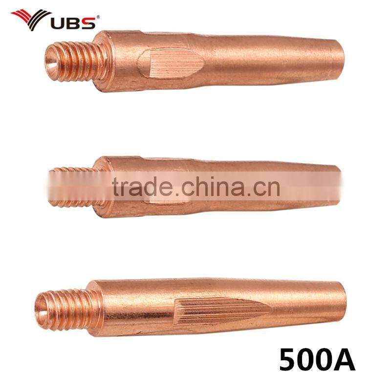 UBS Binzel contact tip 500A M6 M8 E-Cu/CuCrZr