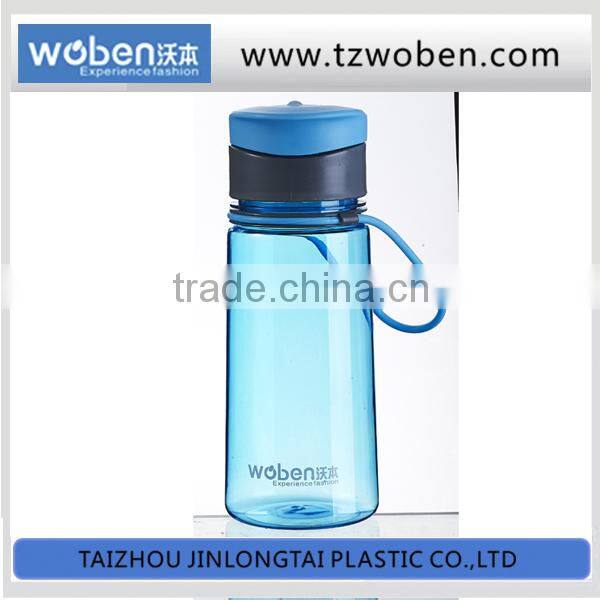 factory plastic bottle with silicone straw