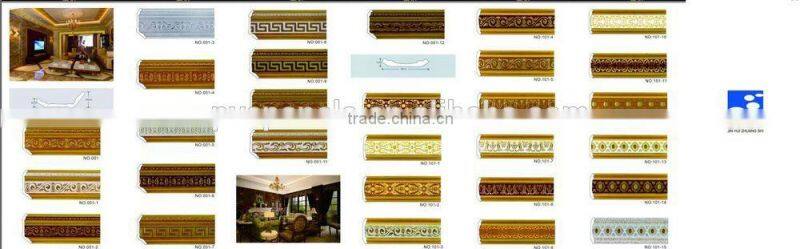 soft marble strong pvc skirting polystyrene mould ps baseboard for flooring colorful pu moulding for pvc ceiling cornice