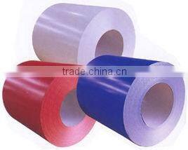 Color coated 1050 light prepainted aluminum coil for billboard