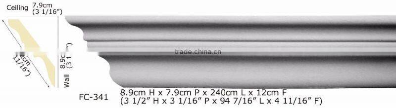 High Quality Good price beautiful Polyurethane Cornice Moulding