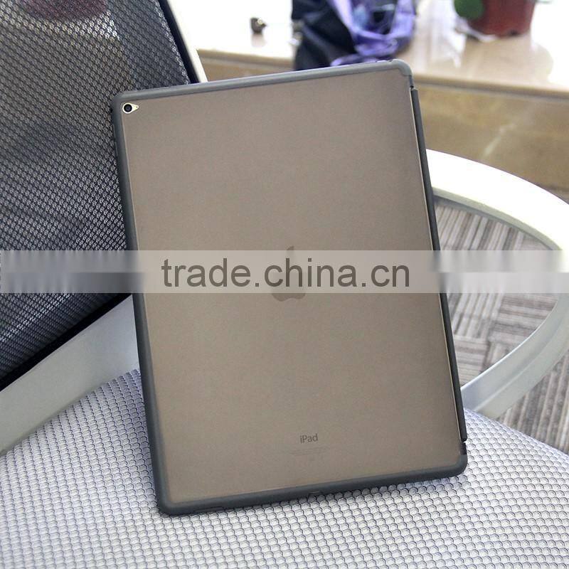 2016 New premium precise mould customized backside cover for iPad Pro 12.9"