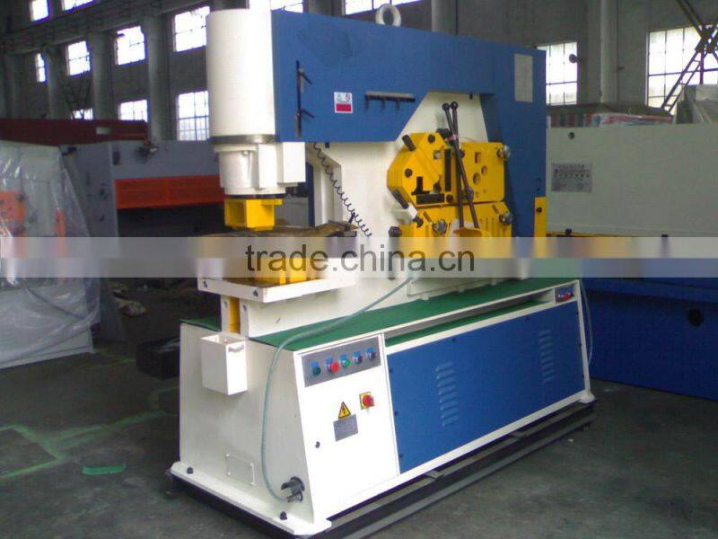 OHA" Brand Q35Y-16 High quality combined hydraulic ironworker with double cylinder