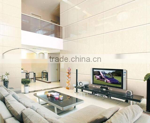 Nano Finished Ivory/Beige Soluble Salt Polished Porcelain Floor Stock Tiles