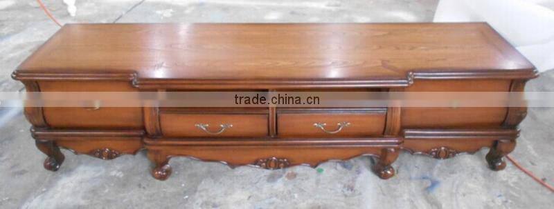 Wood TV cabinet TV stand