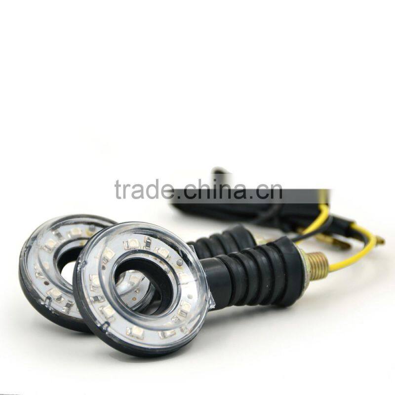 Easy install 2W 12V 9-SMD LED Green Waterproof Motorcycle fog lights Turn Signal Lights