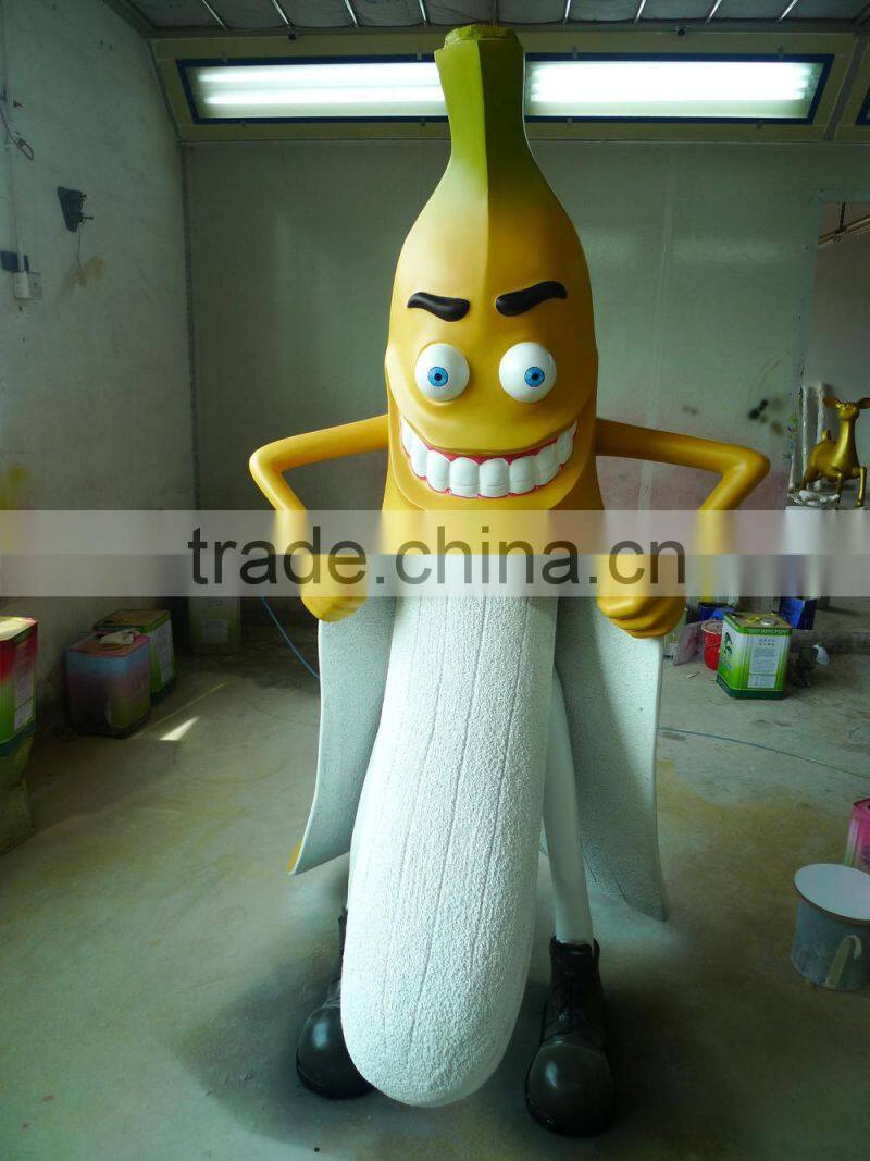 fiberglass figurine banana fruit