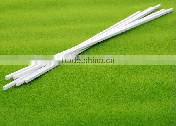 white plastic model square tube in plastic profile
