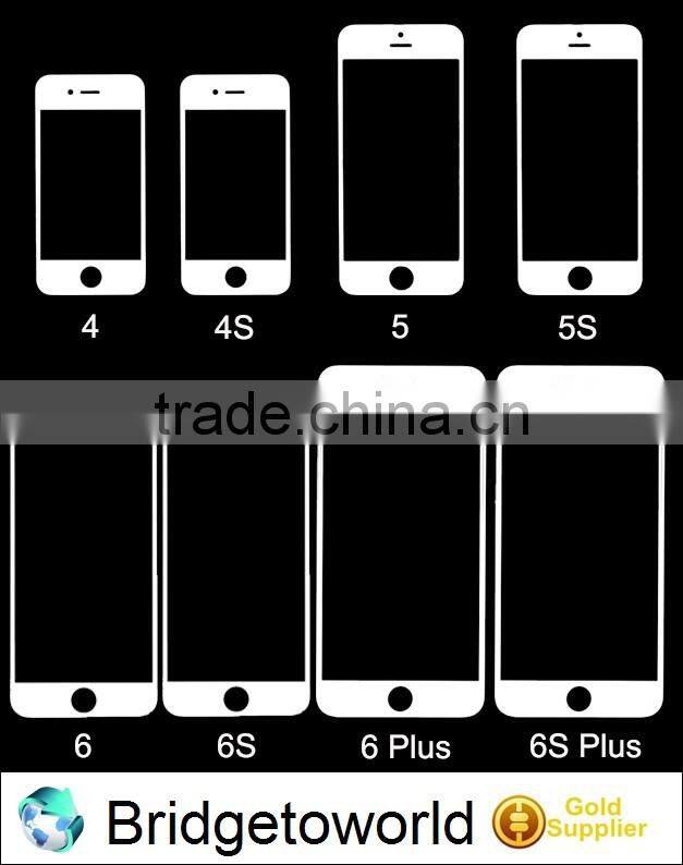 black or white spare part outer glass touch screen front glass lens panel replacement for Iphone 4 4s 5 5c 5s 6 6plus 6s 6splus
